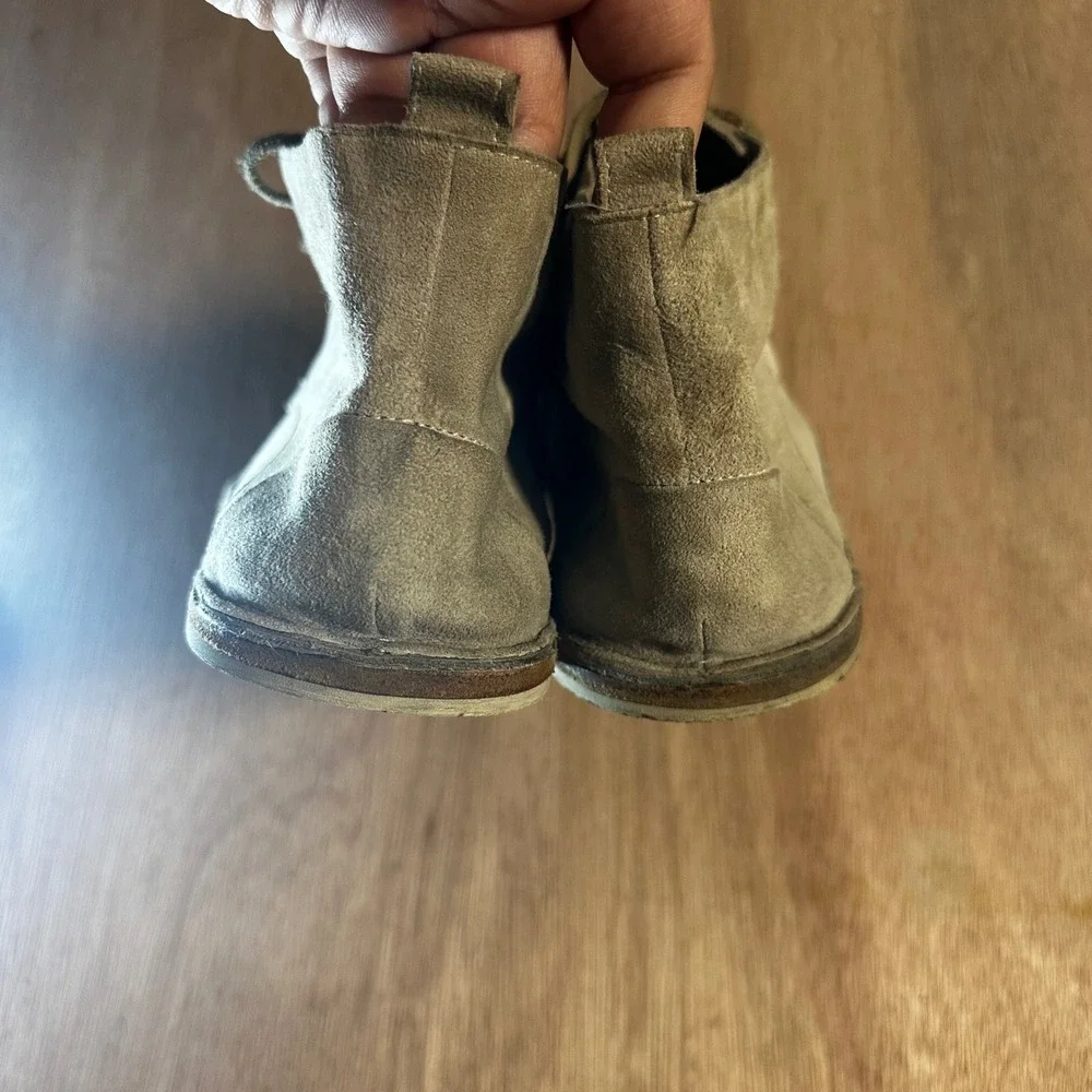 Marsèll Taupe Strasacco Mens Grey Suede Chukka Boots Made in Italy Size 43